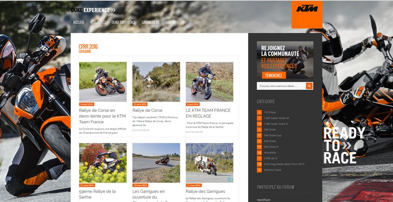 Blog KTM Team France 2016 par VD Consulting